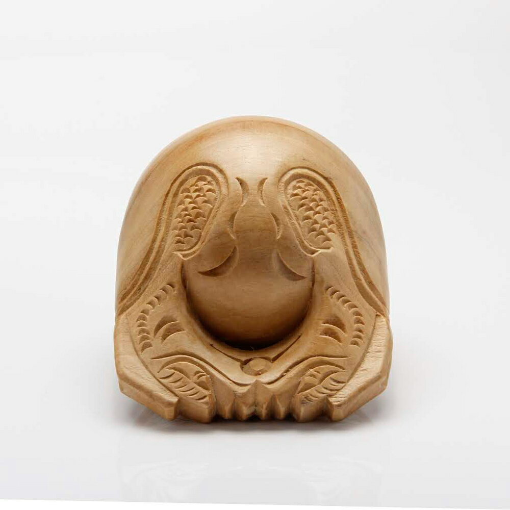 【セール期間中ポイント10倍】本楠 木魚 8寸 巾24.2cm