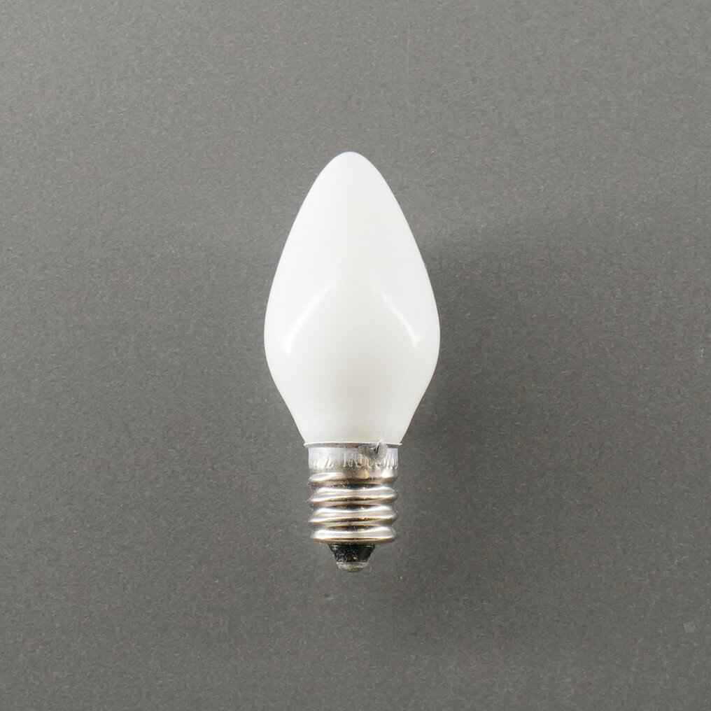 【ポイント2倍】電気ローソク灯用電球 110V 長さ5.3cm