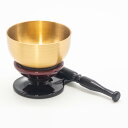 【マラソン中ポイント5倍】このはリンセット ワインぼかし 小:高6.5cm 底径5.5cm リン棒11.5cm 仏具 おりん 小さい かわいい 金 おしゃれ 鳴...