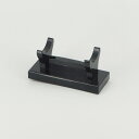 【期間中ポイント2倍】木製りん棒台(黒) 4寸 全長12.0総巾4.8cm