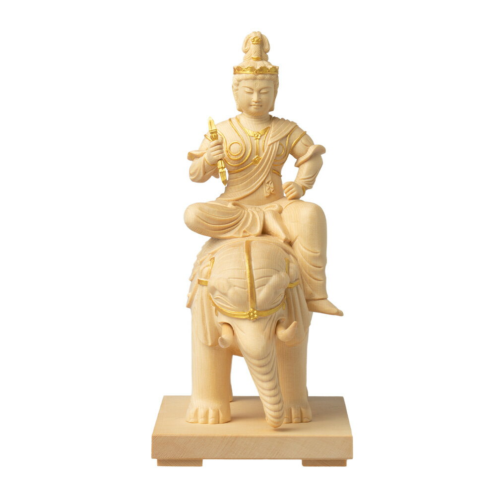 【セール期間中ポイント10倍】RIYAK 帝釈天 GRANDE 高25×幅11.5×奥16.5cm 桧木 仏像