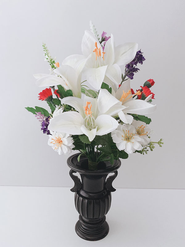 仏花 中 造花