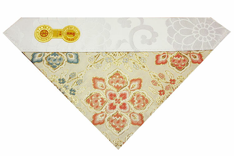 仏具 三角打敷 金襴錦地 西陳織 正絹金紗 30代 【真宗大谷派 東 浄土真宗本願寺派 西 仏光寺 高田派】