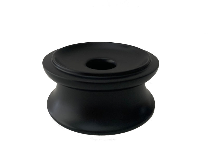 【宗派問いません】丸りん台 丸リン台 黒檀調 4．0寸 唐木 仏具 輪台