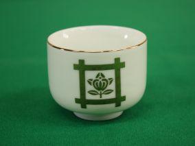 【日蓮宗 仏具】 湯のみ（湯呑 井桁） 浅