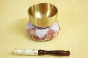 仏具 3点 おりんセット 2.3寸 丸布団 新商品 季の風 薄紫 金欄 おりん 仏具セット
