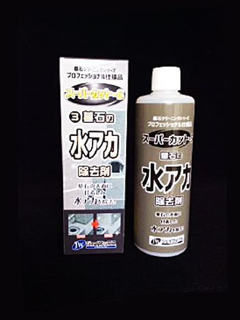 【業務用】墓石 水アカ除去 クリーニング 墓掃除 墓磨き プロ 4L　仏具 水垢除去 スーパーカット 洗剤