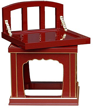 寺院用 仏具(各宗派) 回転式椅子 朱塗 寺院仏具 寺院用 仏具(各宗派) 回転式椅子 朱塗 寺院仏具
