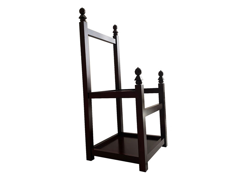 仏具 木製 ケヤキ 平安塔婆立 1尺9寸 A 【宗派問いません】