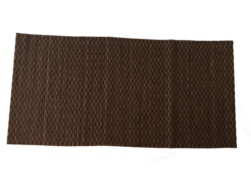 仏具 防火マット 防炎 二月堂机 2.5尺用 29×73.5cm 平竹市松 茶色 ブラウン仏壇用 マット 防炎マット ..