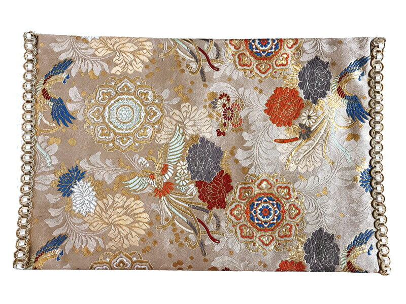 仏具 防炎 防火マット 経机敷き 上金襴 中京型 20号サイズ