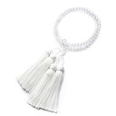 【P10倍&最大5000円OFFクーポン】数珠 京念珠 女性用 二連 浄土真宗仕立 クリスタルカット 5mm 念珠【レビューで180日保証】