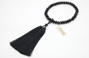 【P10倍&最大5000円OFFクーポン】数珠 京念珠 黒オニキス スターシェイプカット(9mm玉)散華房 黒【レビューで180日保証】