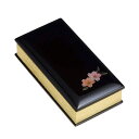 仏具 過去帳 蒔絵過去帳 桜(黒)日付あり 日付なし 戒名 法名 3寸 3.5寸 4寸 4.5寸 5寸