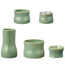 【本日ポイント最大20倍】仏具 和華 五具足 美濃焼(青磁)