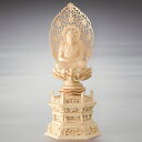 仏像 阿弥陀如来 六角台座 唐草光背