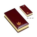 仏具 過去帳 蒔絵過去帳 もみじ(ワイン色)日付あり 日付なし 戒名 法名 会津塗 3寸 3.5寸 4寸 4.5寸 5寸