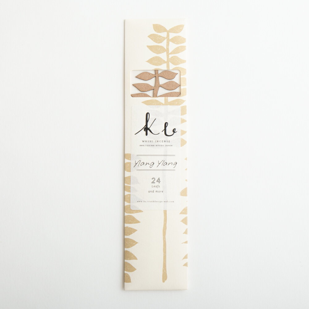 インセンス お香 和紙のお香 Ku【クゥ】8種類のラインナップ イランイラン セージ ゼラニウム ティーツリー ラベンダー インセンス 和紙 和紙香 紙のお香 ...