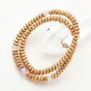 ブレスレット 腕輪 数珠 星月菩提樹108玉 紫雲石仕立 桐箱入