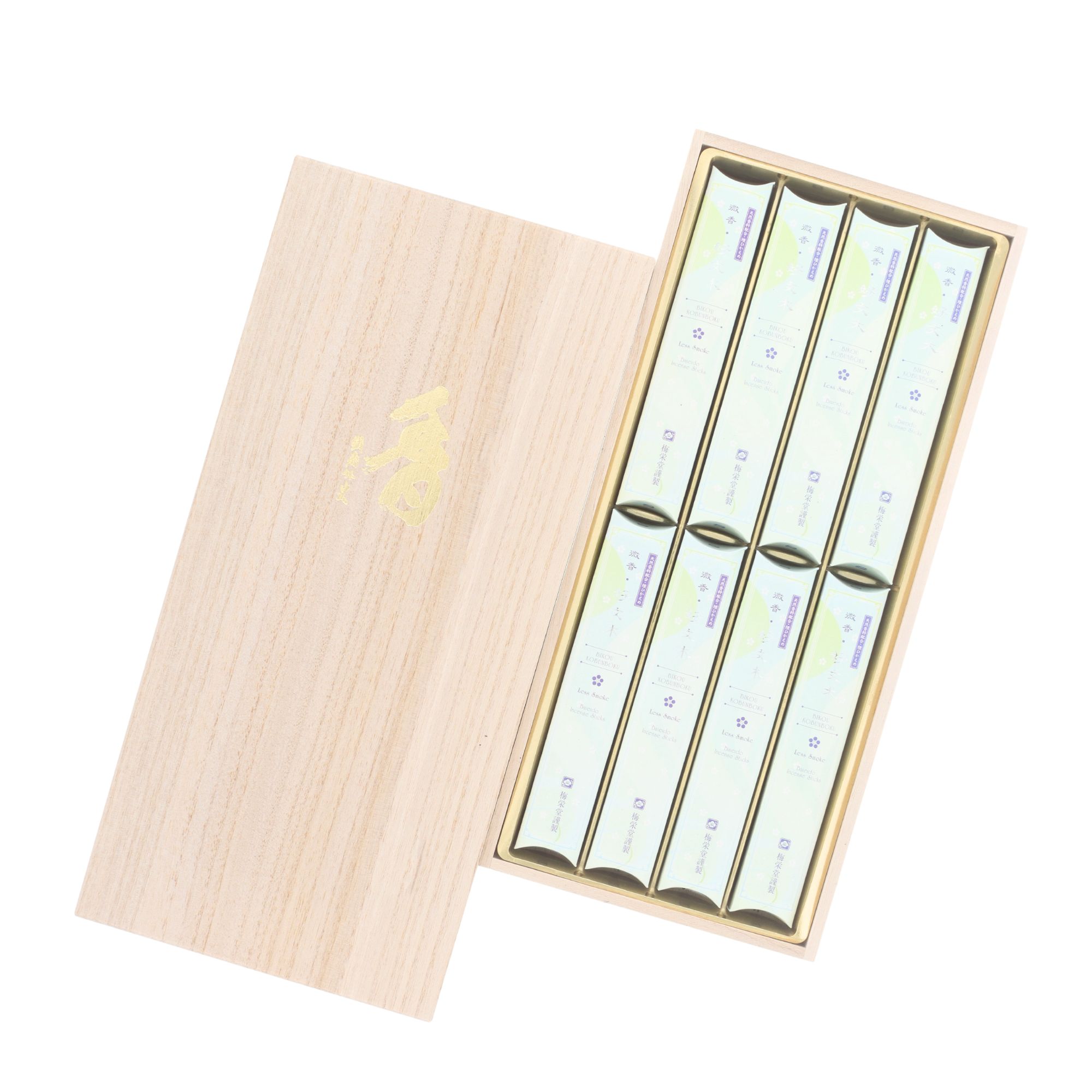 線香 贈答用 初盆 お盆 新盆 御盆 送料無料 ギフト お悔やみ 進物線香 微香好文木(煙控えめタイプ)8箱入