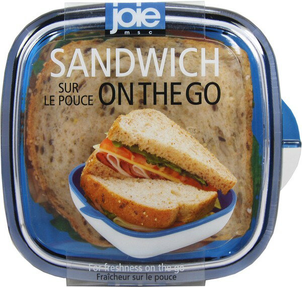 MSC サンドイッチ ON THE GO ボックス 1個 joie ジョイー ピクニック お弁当箱 ケース ランチボックス 人気 プレゼント ギフト アソートカ...