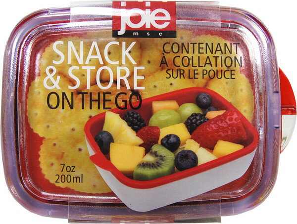 MSC スナック&ストア ON THE GO BOX 1個 joie ジョイー ピクニック お弁当箱 おかず ケース ランチボックス 人気 プレゼント ギフト ...