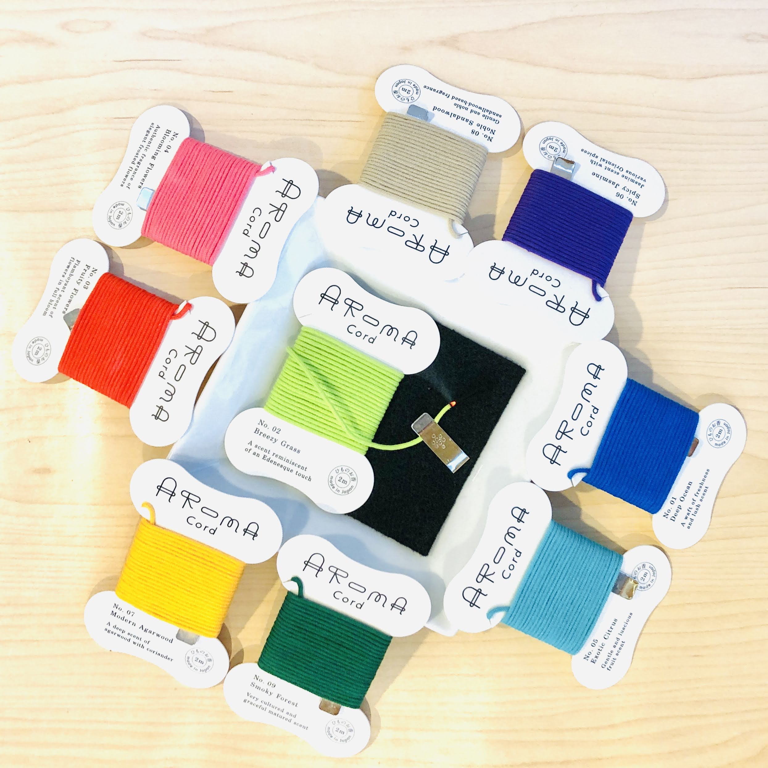 ひものお香 アロマコード AROMA Cord お香 浄化 ギフト プレゼント プチギフト inc...