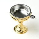 蓮型 仏器 10号 本金メッキ オトシ付 亜鉛合金製(佛器 仏飯器 本金メッキ ぶっき 仏具 の ハセガワ)/仏具用品 葬儀 お葬式 法事 仏事 法要 楽天 祭...