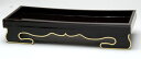仏器膳(長手膳)タメ色6号(18センチ)小型〜中型仏壇向けのサイズ/セット モダン 仏具用品 現代風 祭壇 モダン仏壇 仏壇用品 弔事 ハセガワ仏壇