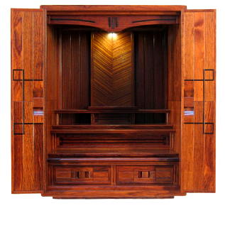 仏壇 総無垢 本漆仕上 まどか-MB 20号 上置 モダン仏壇/モダン_祭壇_モダン仏壇_仏壇用品_ハセガワ仏壇_ミニ仏壇_上置仏壇_上置き仏壇_小型仏壇_現代...