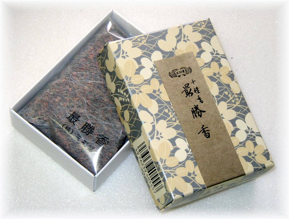 焼香 お焼香用 御香 最勝香(30グラム入り) 玉初堂謹製/ 葬儀 法事 天然 価格 灰 御線香 喪中 一周忌 ハセガワ仏壇