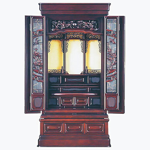 仏壇 販売 英 43-20 高1300×巾685×奥行560mm 高1300×巾685×奥行490mm