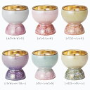 仏具 仏器・茶器 光綺(こうき) 仏器 有田焼 径50×高50mm 内箱(袋) 奥行75×巾78×高75mm 内箱仕様 段ボール化粧箱 商品重量 86g
