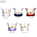 モダン仏具 セット品の単品販売 | 心結(miyu) クリスタル灯立 | 奥行60×幅60×高40mm 内箱仕様 ボール紙化粧箱 商品重量 160g