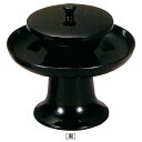 仏具 仏器・茶器 | 高茶台 1個入 5.0寸 黒・朱 茶台 プラスチック製 | 奥行150×幅150×高120mm 重量 252g