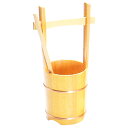 墓参用品 木製手桶 | 木製手桶 ヒシャク付 小 | 奥行180×幅240×高460mm 内箱(袋) 奥行195×幅200×高480mm 内箱仕様 段ボール箱 ...