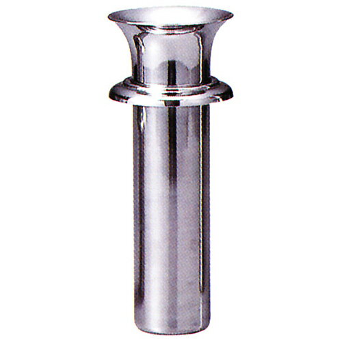 墓参用品 | ツバ付 花立て 大 | 奥行78×幅78×高195mm 内箱（袋） 奥行80×幅80×高195mm 内箱仕様 プラ袋 商品重量 188g