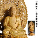 【白檀材・甘くさわやかな香り】【仏像・ご本尊】【水晶眼入り・切金】釈迦如来(曹洞宗・臨済宗)2.0寸 送料無料【smtb-td】【RCP】