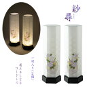 お盆提灯【縁起の良い六角形・LED霊前灯:紗尋(さひろ)一対(2個入)電池式】お盆用品 盆棚 お盆飾り 仏具 お盆 初盆 提灯 新盆 盆ちょうちん 和紙張り 送...
