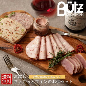 お試し ちょこっとワインのお供セット 送料無料 高級 おつまみ ギフト オードブル モルタデラスライス レバーペースト パテ・ド・カンパーニュ 合鴨のスモーク 1-2人前 ブッツ 鶏パテ 晩酌 オンライン飲み会