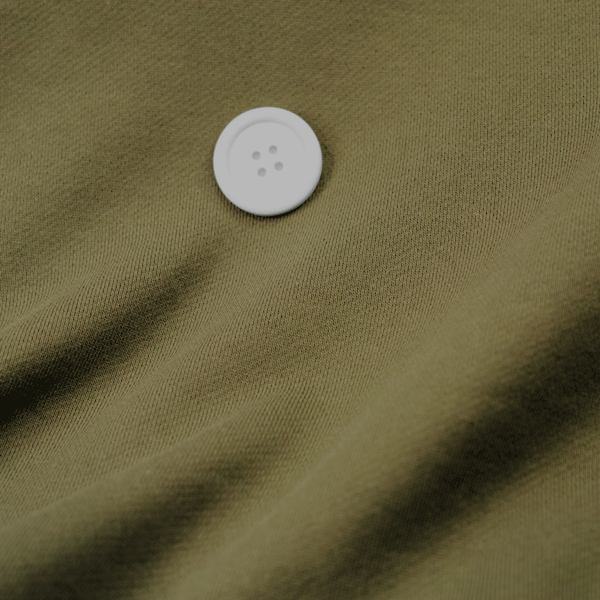 ニット生地　無地　30/10　裏毛　オリーブ　190cm幅厚手ニット　50cm単位 はかり売り　手芸　布　生地 ..