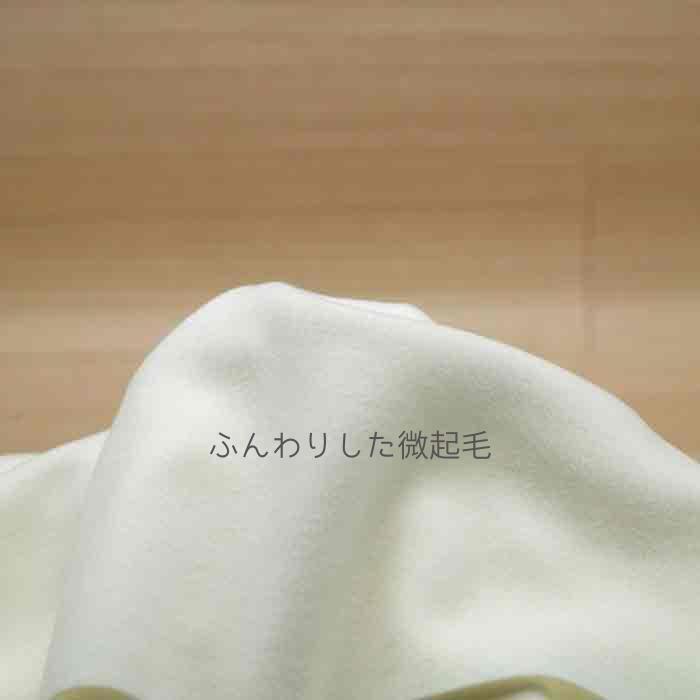 ニット生地 無地 微起毛 エステル スムース ニット145cm幅 日本製 50cm単位価格 カットソー インナー レディス メンズ 子供服 手芸 クラフト 生地 布 屋さん 通販 buuke-10011031 布の店ブーケ サンプル画像2