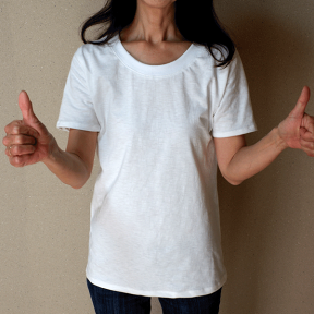 ニット生地 無地 天竺ニット 24/ 新 ジンバウエ 生オフ 170cm 幅 日本製 50cm単位の価格 tシャツ カットソー レディス メンズ 子供服 手芸 クラフト 生地 布