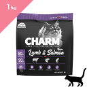 LINEN[|聟 ܖ2024/7/25ȍ~ [J[݌ɂׂ̈ɓׁyLpz CHARM `[ T[ Lbgt[h y1kgz CHARM Lamb & Salmon Cat Food 1kg Ki