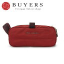 【中古】マークジェイコブス MARC JACOBS ポーチ ポリエステル レッド系 化粧 コスメポーチ 小物 レディース 女性 Pouch