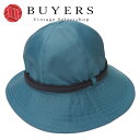 【中古】エルメス ハット 帽子 レディース 女性 HERMES CHAPEAU FEMME LUCY TOILE EVERYDAY 55cm キュラソー マリン Curacao Marine Hat blue navy Polyester86%/Polyamide14%