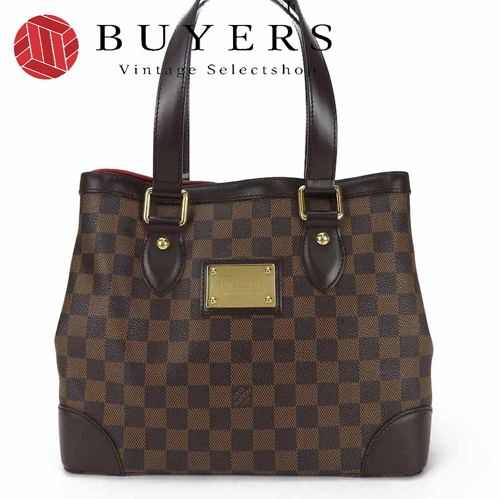 【中古】LOUIS VUITTON ルイヴィトン N51205 ハムステッドPM ダミエ トートバッグ 肩掛け レディース ..