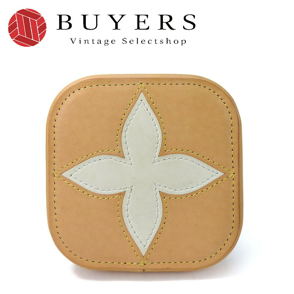 【10%OFF!!楽天スーパーSALE!!】【中古】ルイヴィトン ジュエリーボックス 小物入れ アクセサリーケース ボワットクラランス ベージュ ブラック レザ...