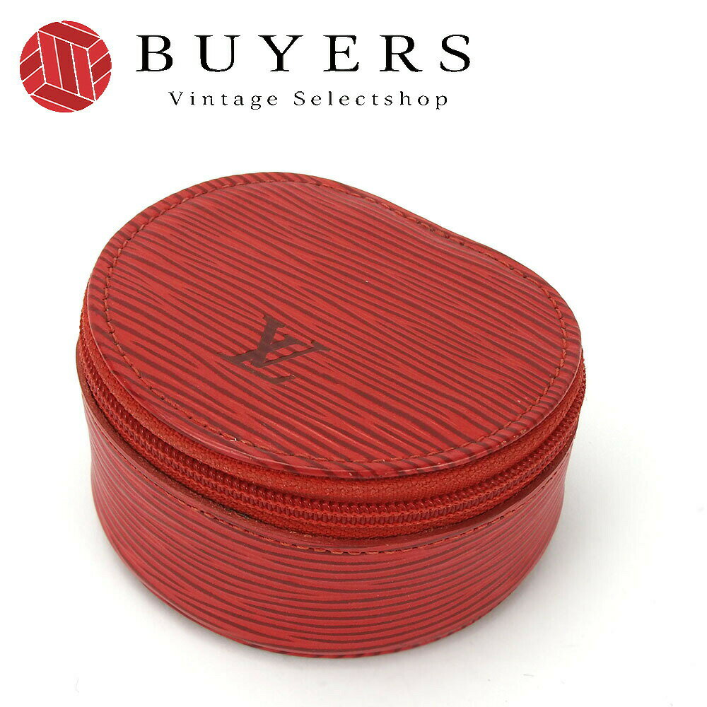 【10%OFF!!楽天スーパーSALE!!】【中古】 ルイ・ヴィトン アクセサリーポーチ エクランビジュー M48227 エピレザー カスティリアンレッド レッ...