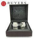 【中古】 ダンヒル カフス シルバー925 スチール 約17.5g シルバー カフリンクス ビジネス メンズ 男性 Dunhill